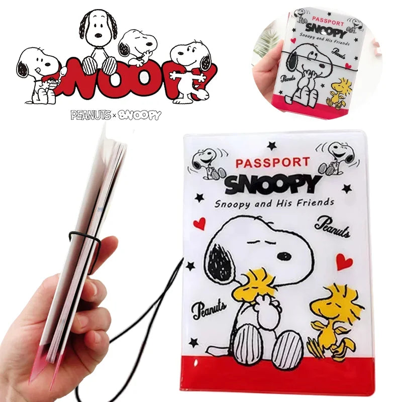 Snoopy & Woodstock Passport Holder