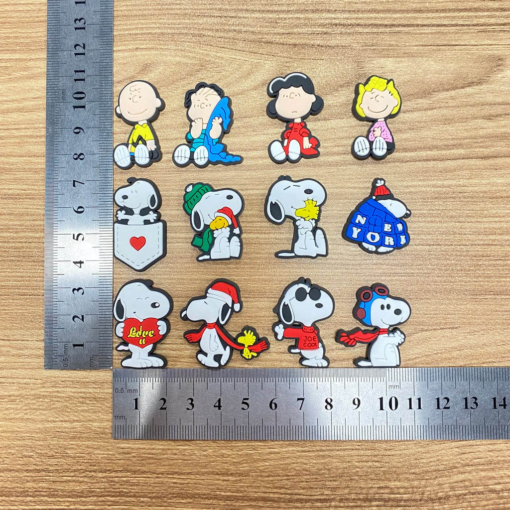 Snoopy Vibin Shoe Accessories 12pcs
