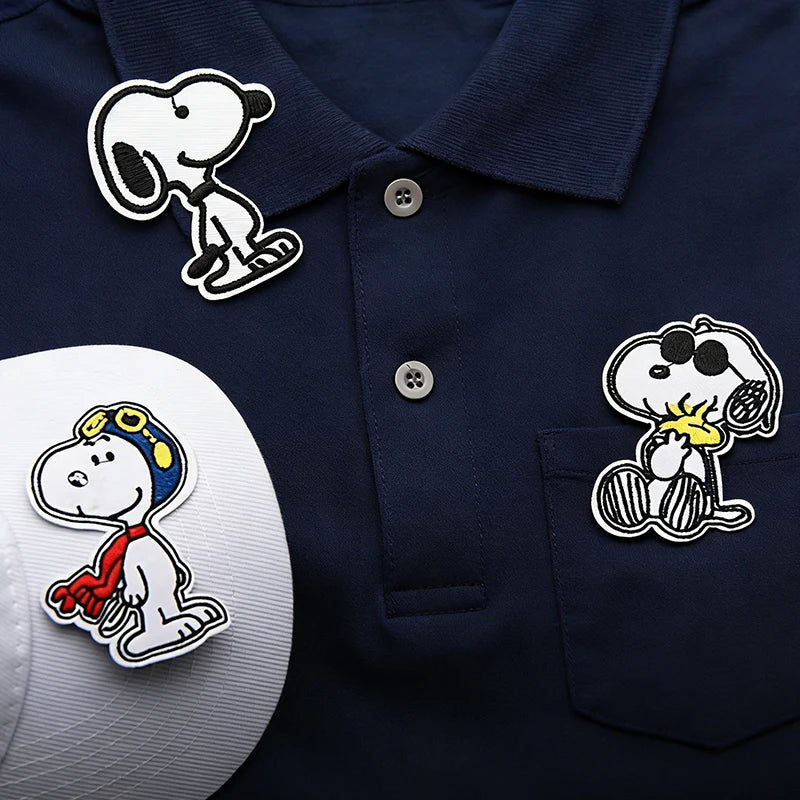 Snoopy Mood Embroidered Patch