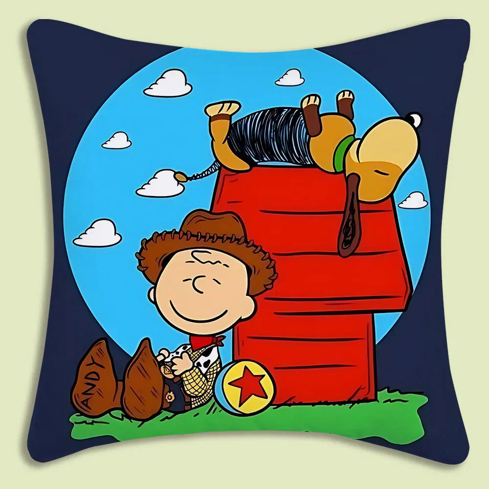 Snoopy Family Pillowcase