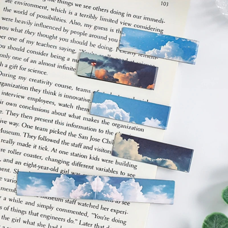 Natural Beauty Bookmark 5pcs