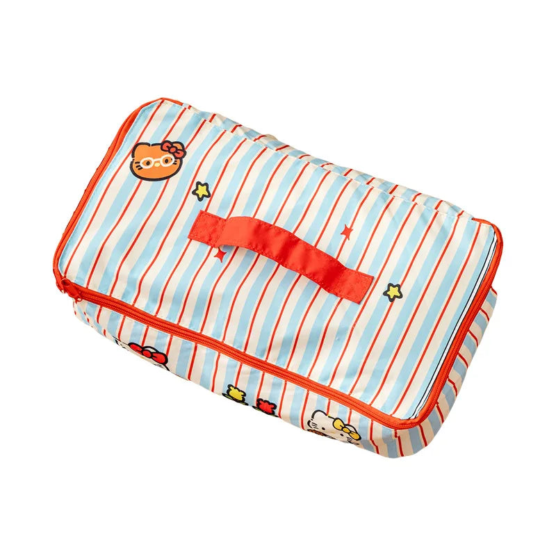 Hello Kitty Stripped Storage Bags