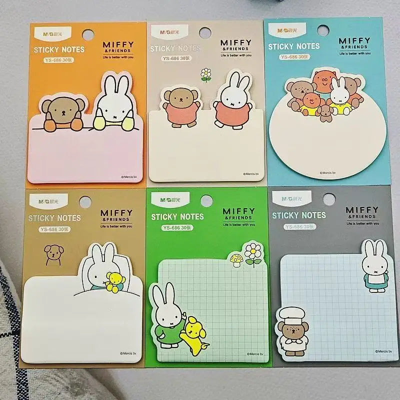 Miffy Sticky Notepad 6pcs
