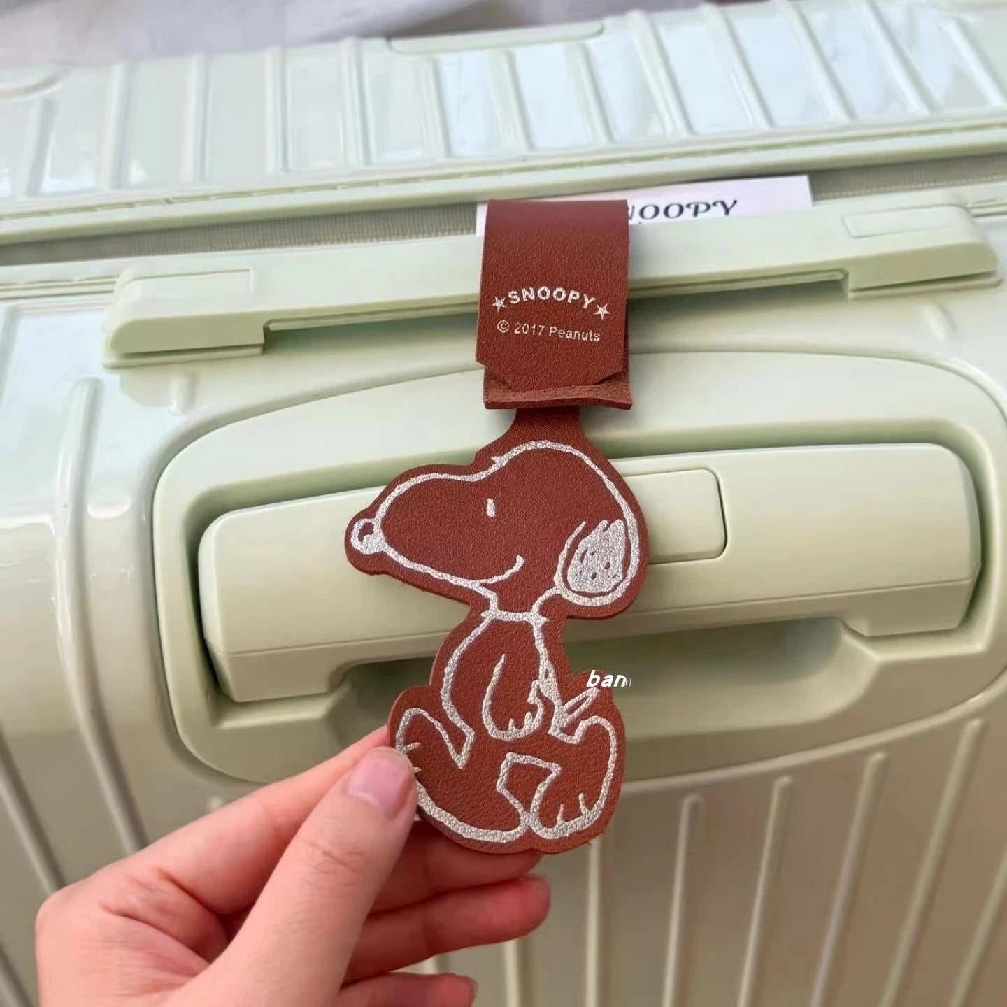 Snoopy Mood Luggage Tag