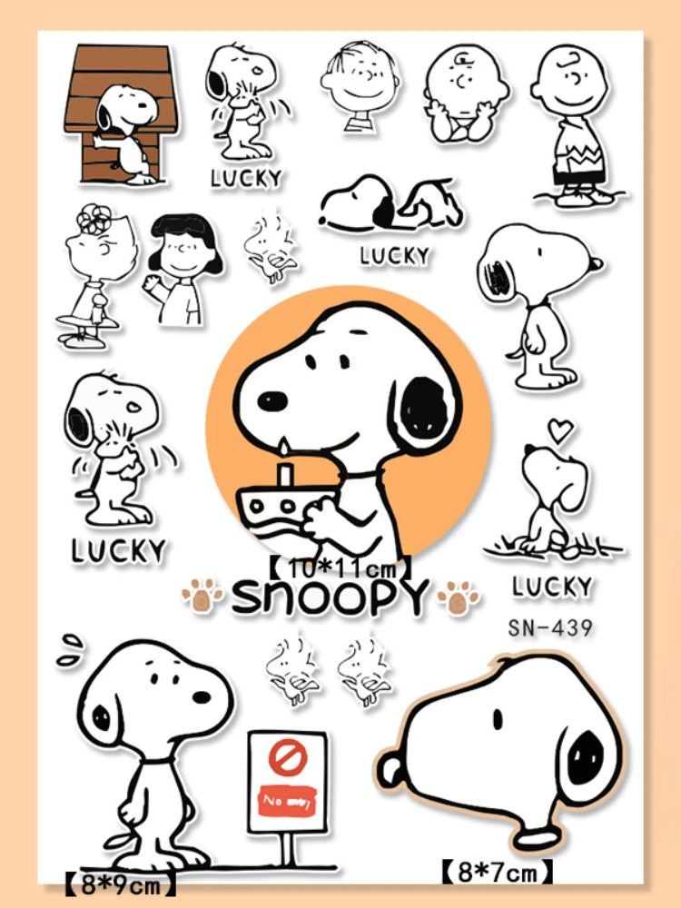 Snoopy Electronic Stickers