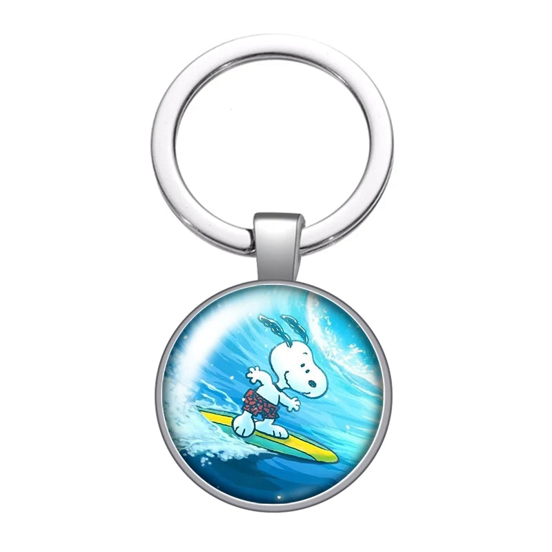Snoopy Holiday Keychain