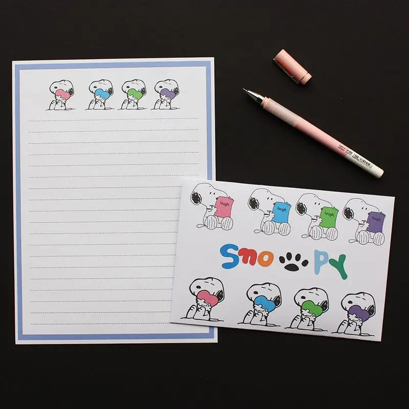 Snoopy 10pcs Greeting Cards Set