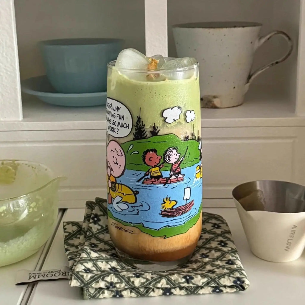 Snoopy & Friends Glass Cup