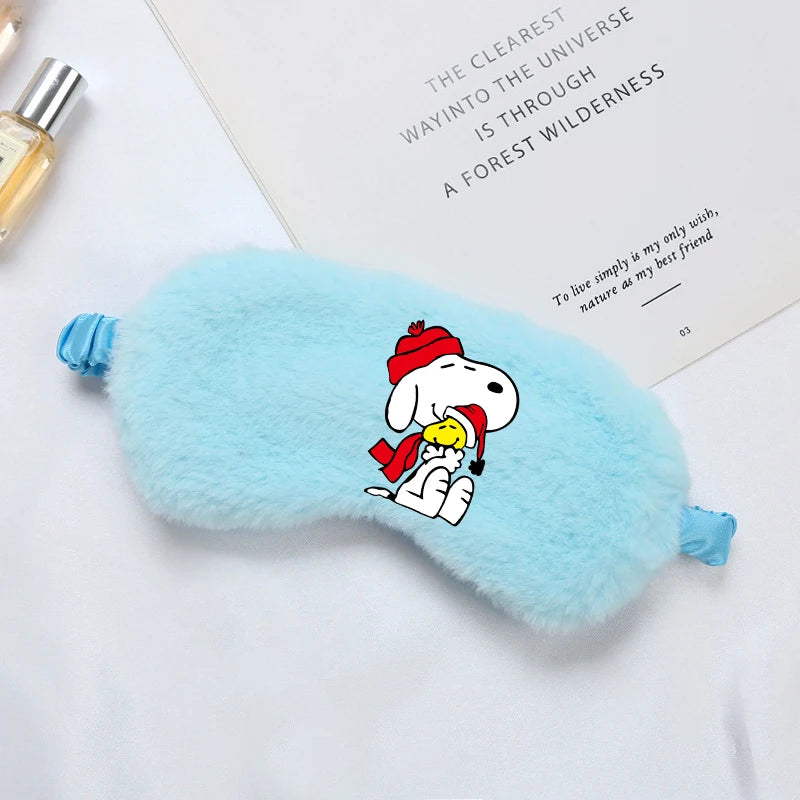 Snoopy Plushy Eye Mask
