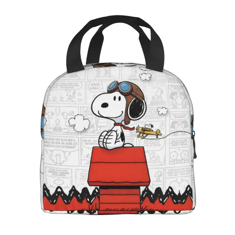 Snoopy Home Lunch Bag