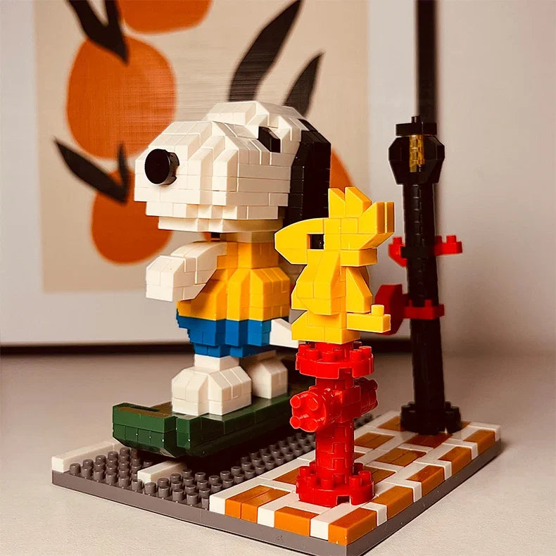 Snoopy & Woodstock Building Blocks