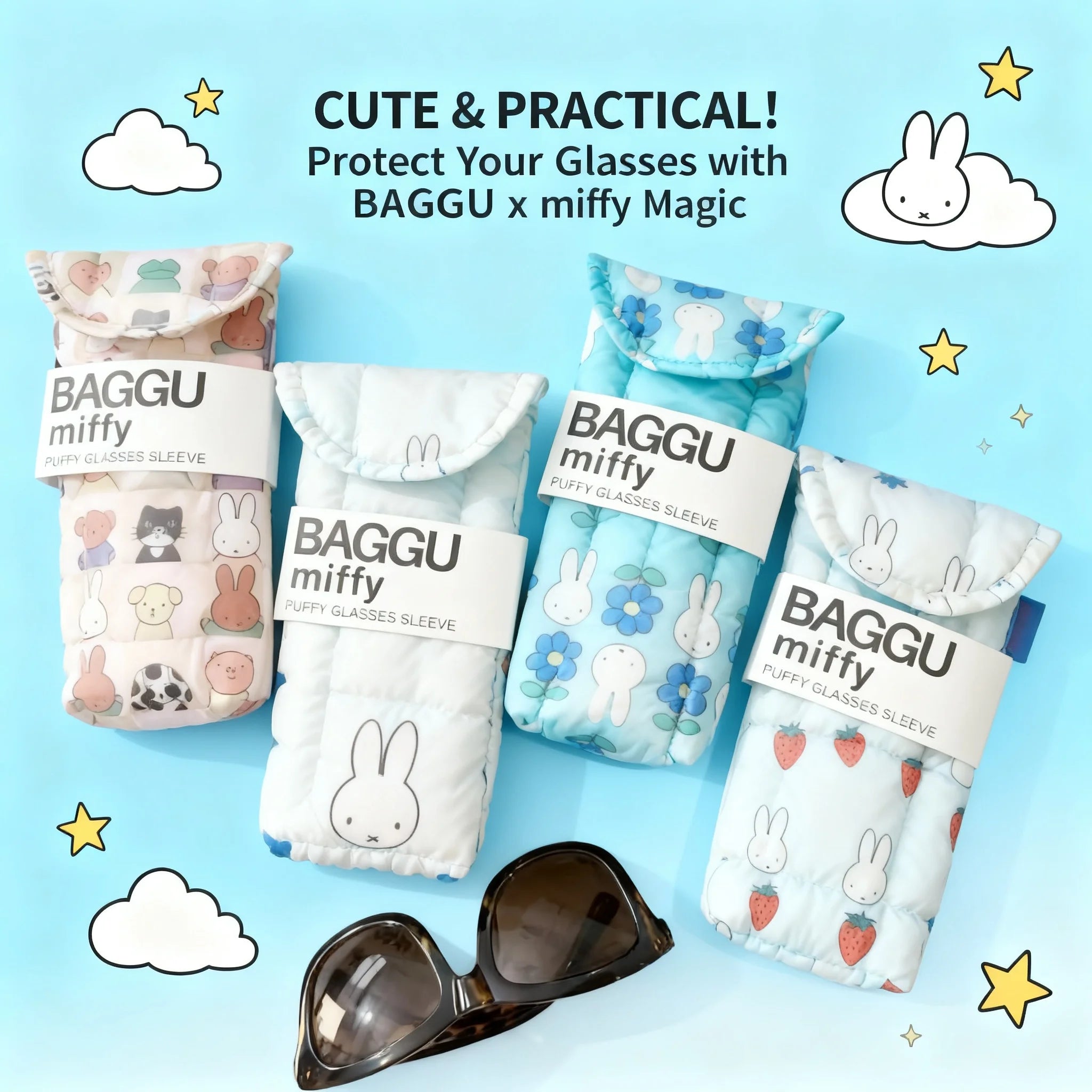 Miffy Puffy Sunglasses Case