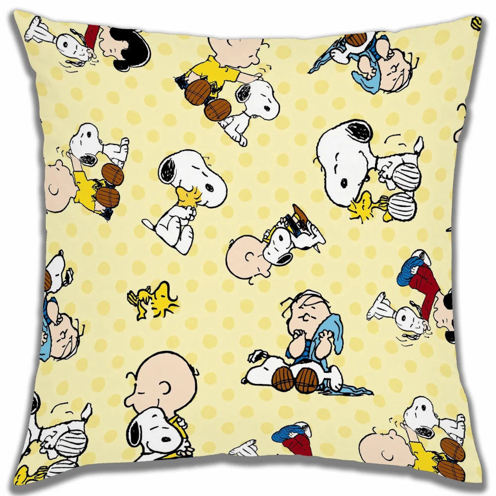 Snoopy Adventure Time Pillowcase