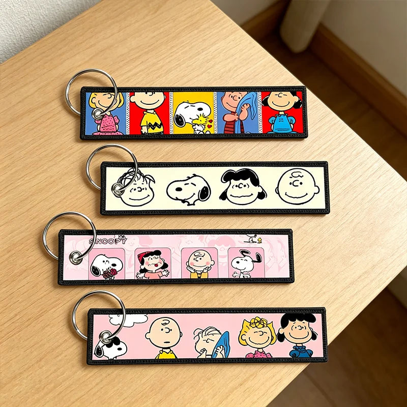 Snoopy Retro Key Ring