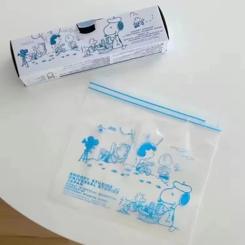 Snoopy Disposable Snaplock Bags