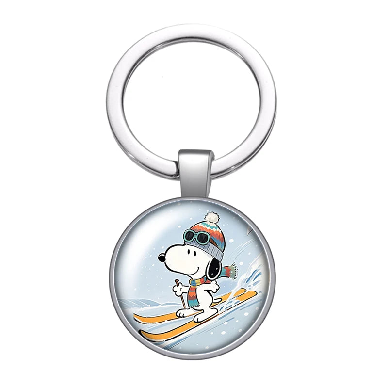 Snoopy Holiday Keychain