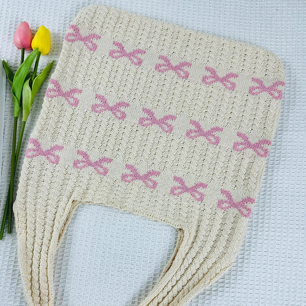 Bow Crochet Bag