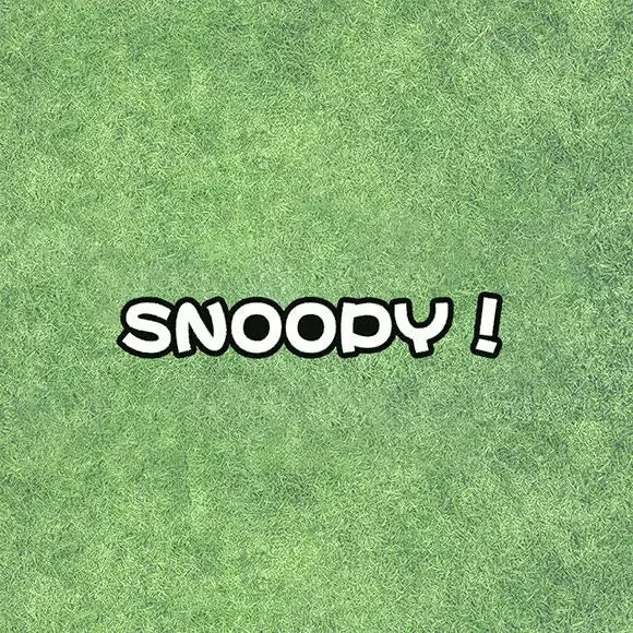 Snoopy Moods Car Sticker