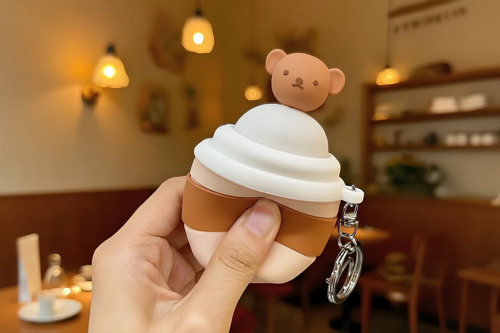 Miffy Squishy Keychain