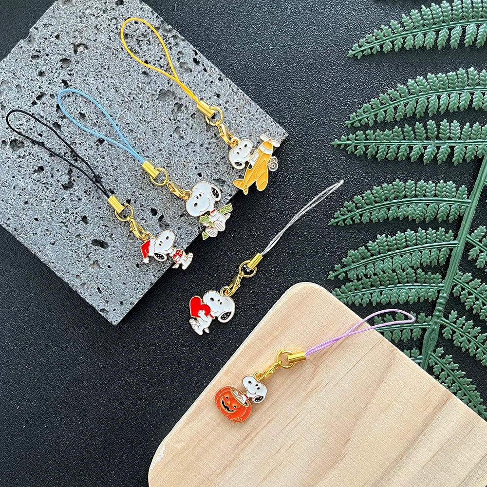 Snoopy Celebration Keychain Set (5pcs)