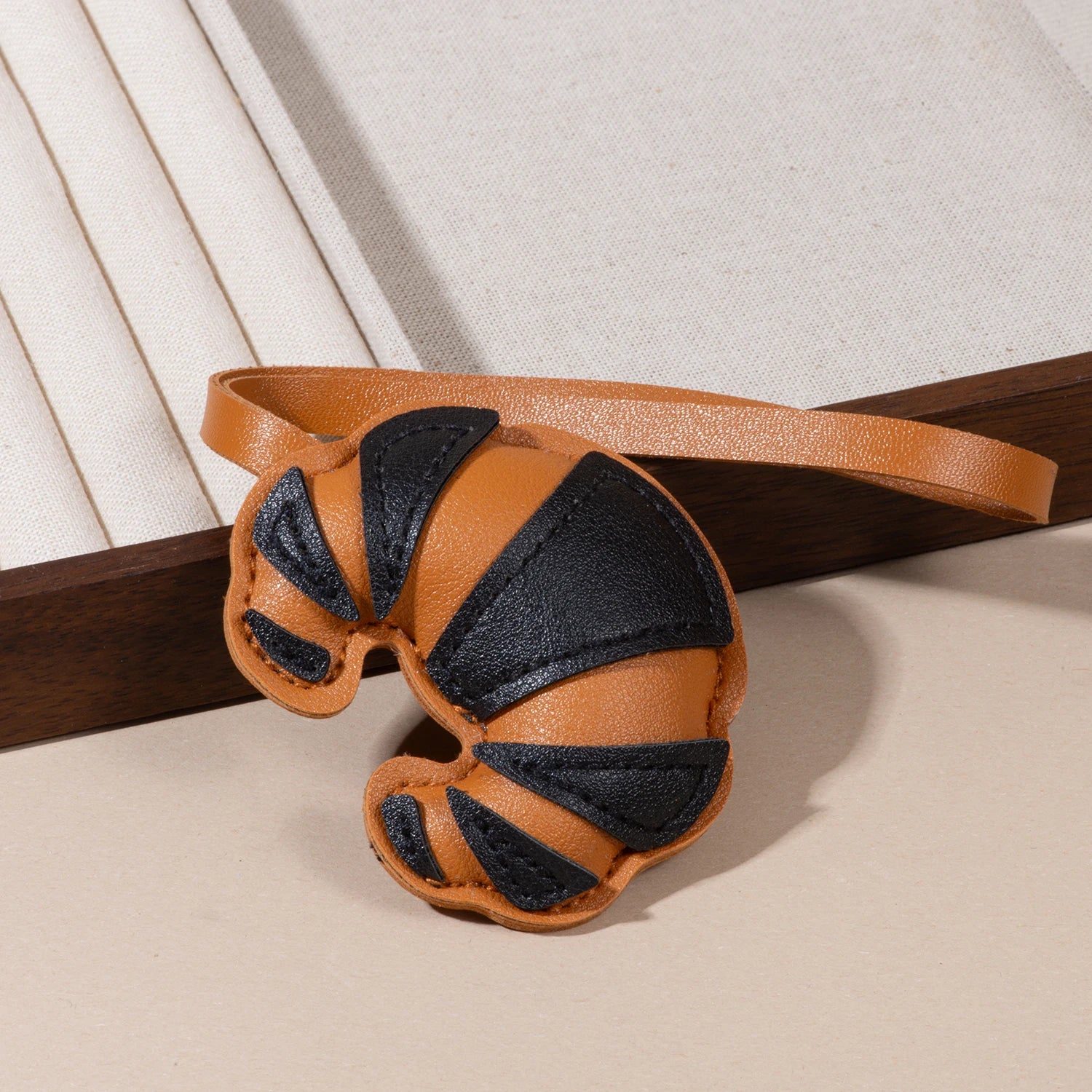 Croissant Bag Charm
