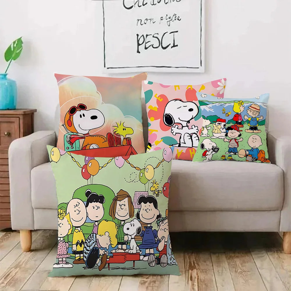 Snoopy Family Pillowcase