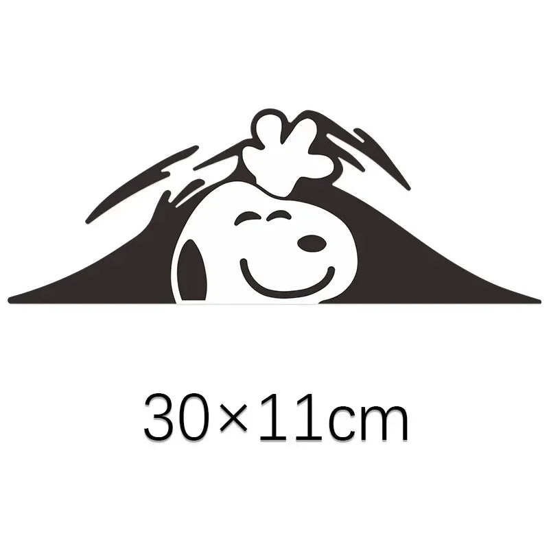 Snoopy Hi Car Sticker