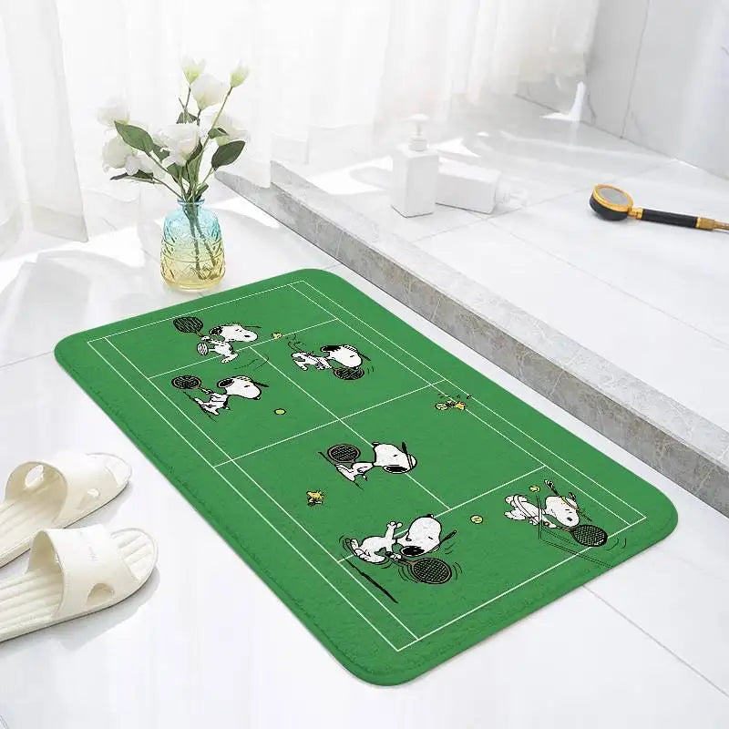 Snoopy Playful Bath Mat