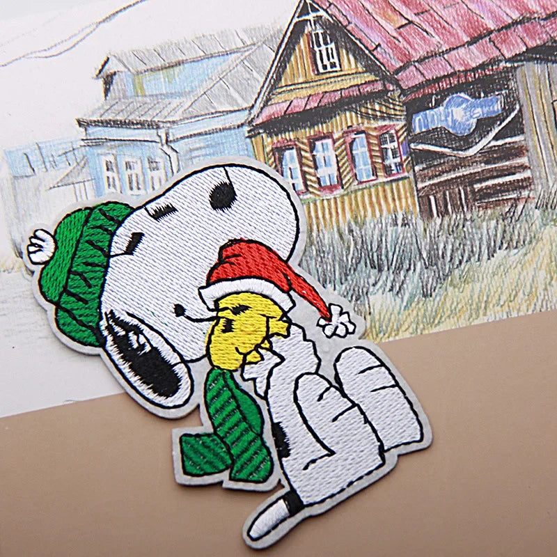 Snoopy Mood Embroidered Patch