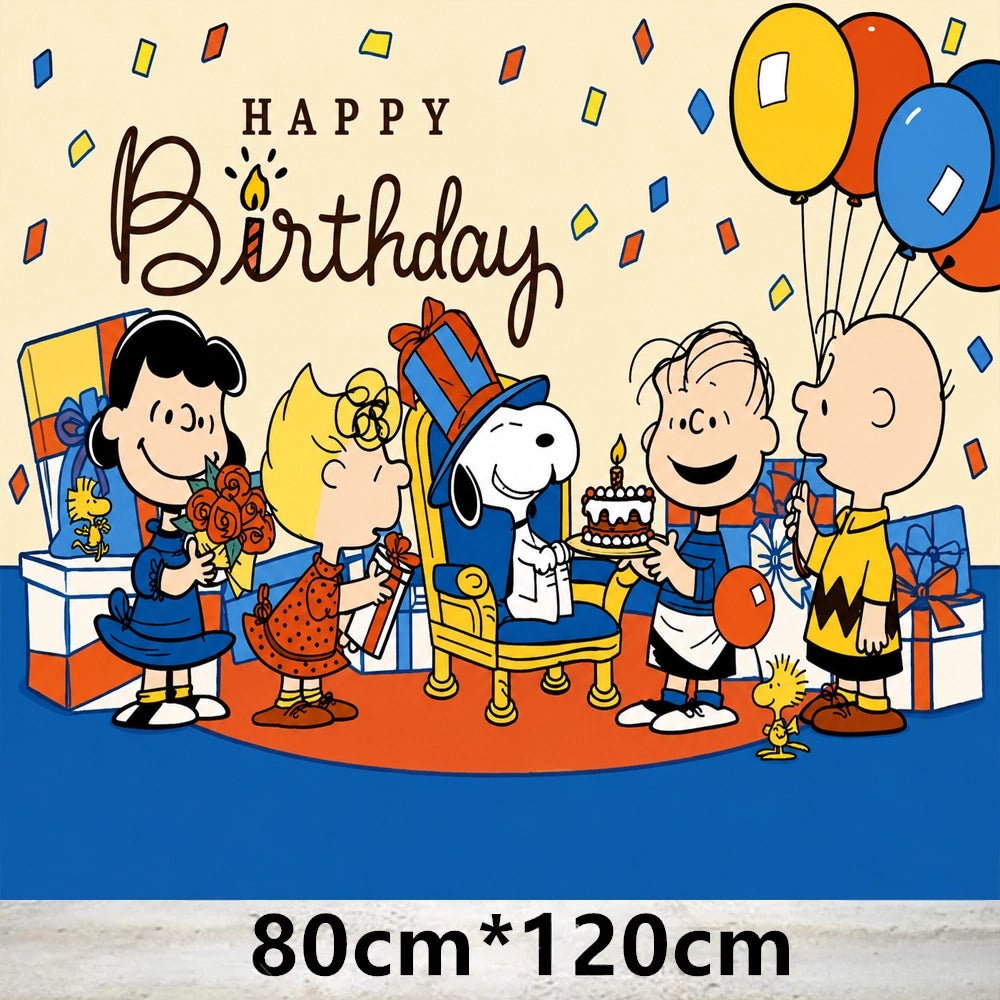 Snoopy & Friends Party Decor