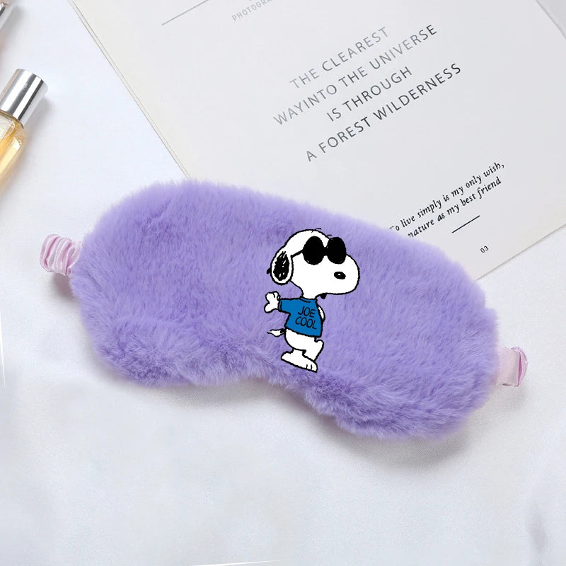 Snoopy Plushy Eye Mask