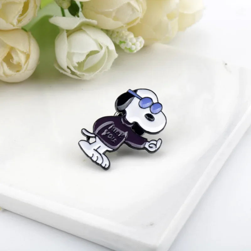 Snoopy F-Off Brooch