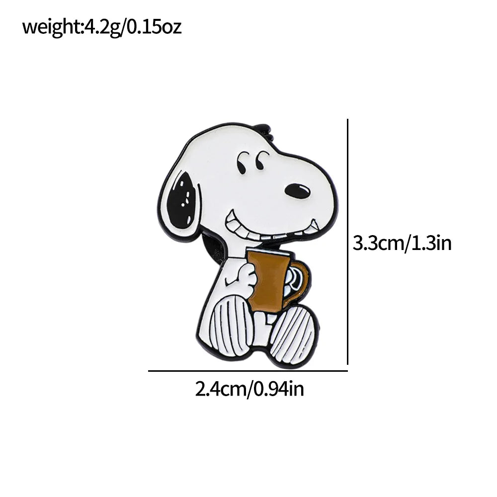 Snoopy Mood Brooch