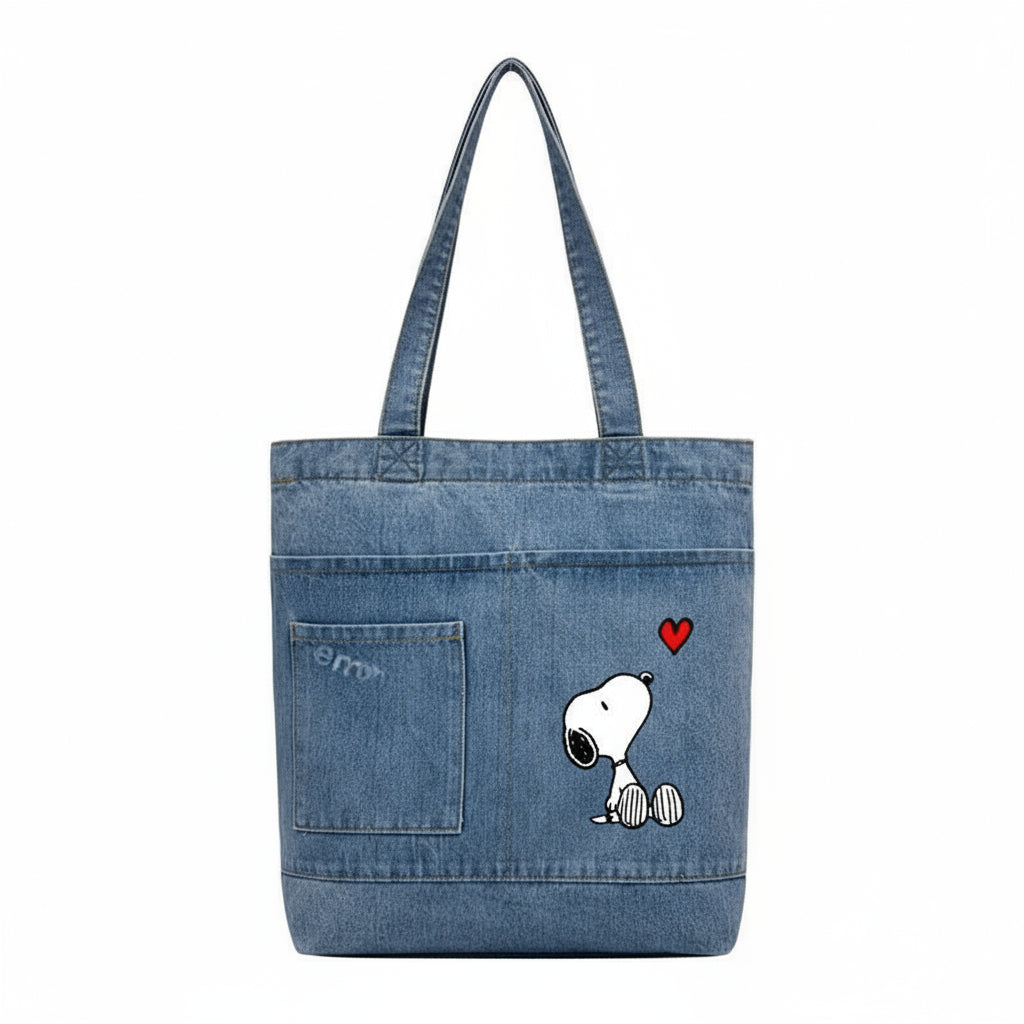 Snoopy Original Denim Bag