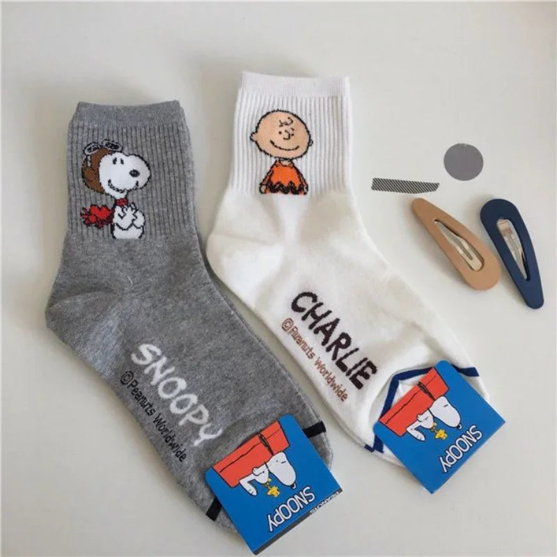 Snoopy Exploring Socks