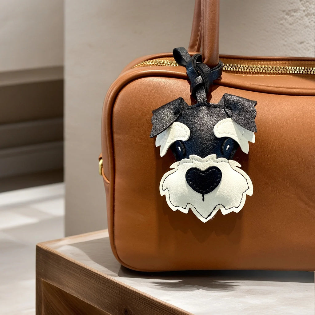 Schnauzer Pal Bag Charm