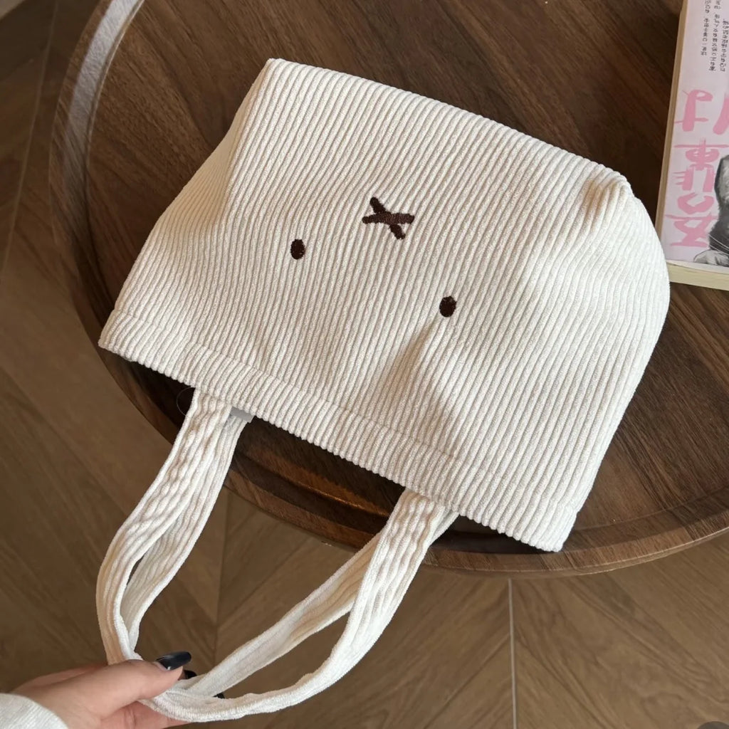 Miffy Corduroy Kawaii Bag