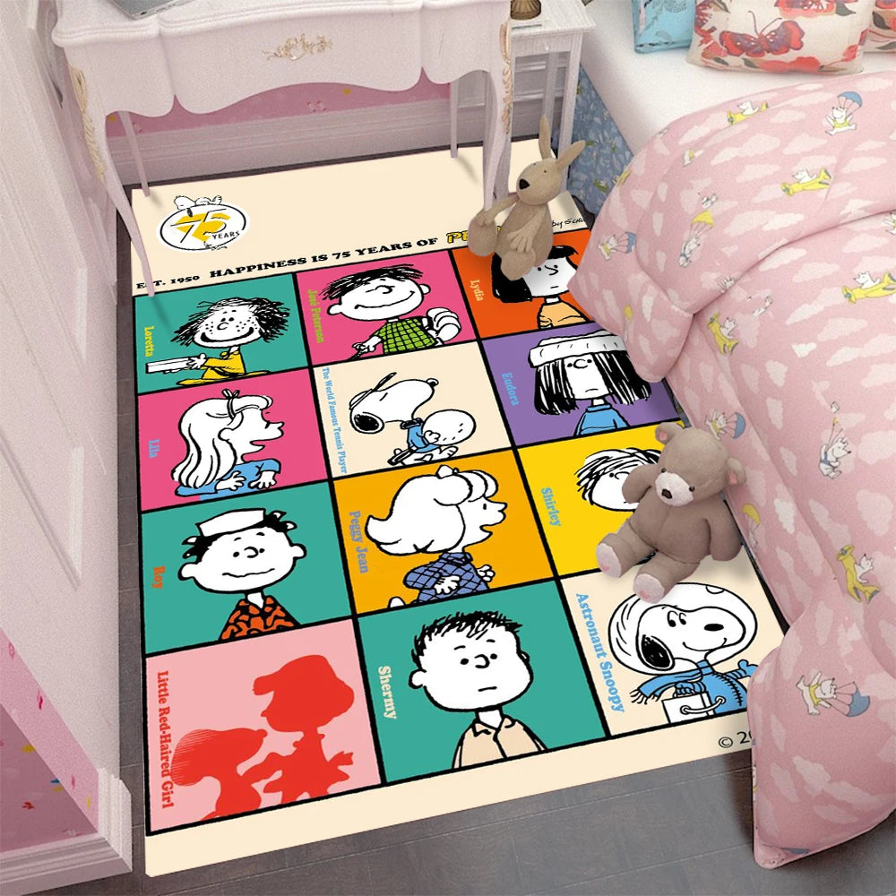 Snoopy Family Rug