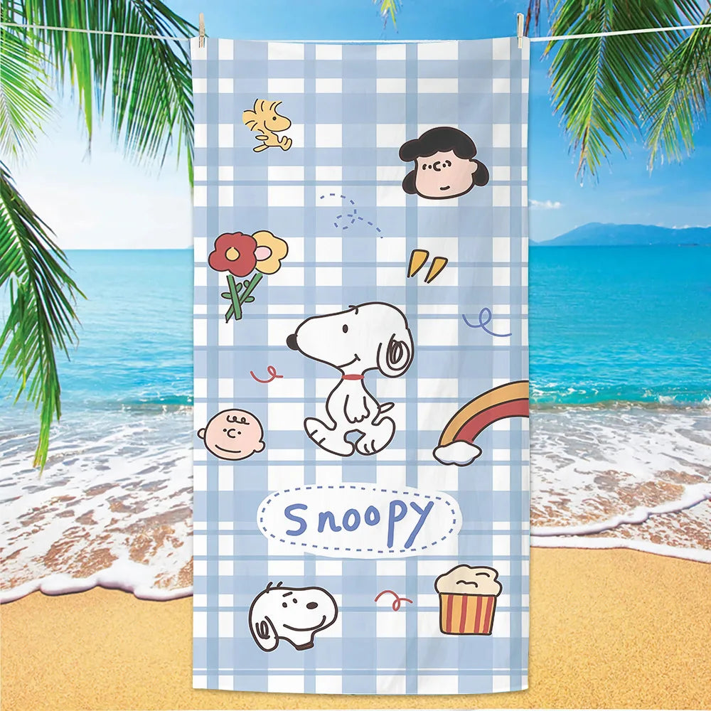 Snoopy Happy Towel