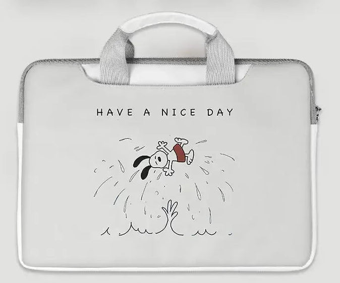Snoopy Adventure Laptop Bag