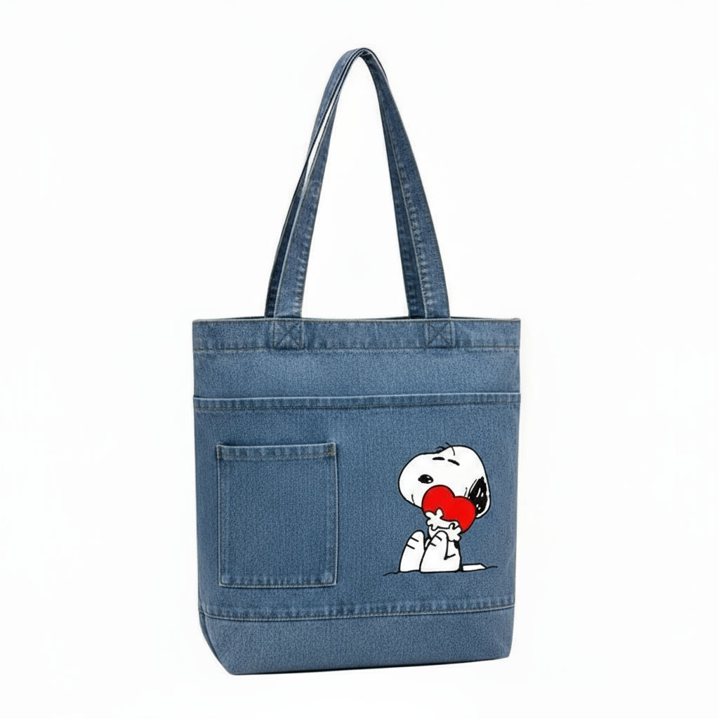 Snoopy Original Denim Bag
