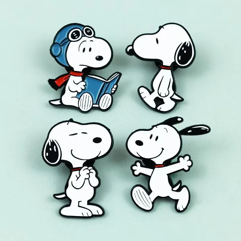 Snoopy Time Brooch