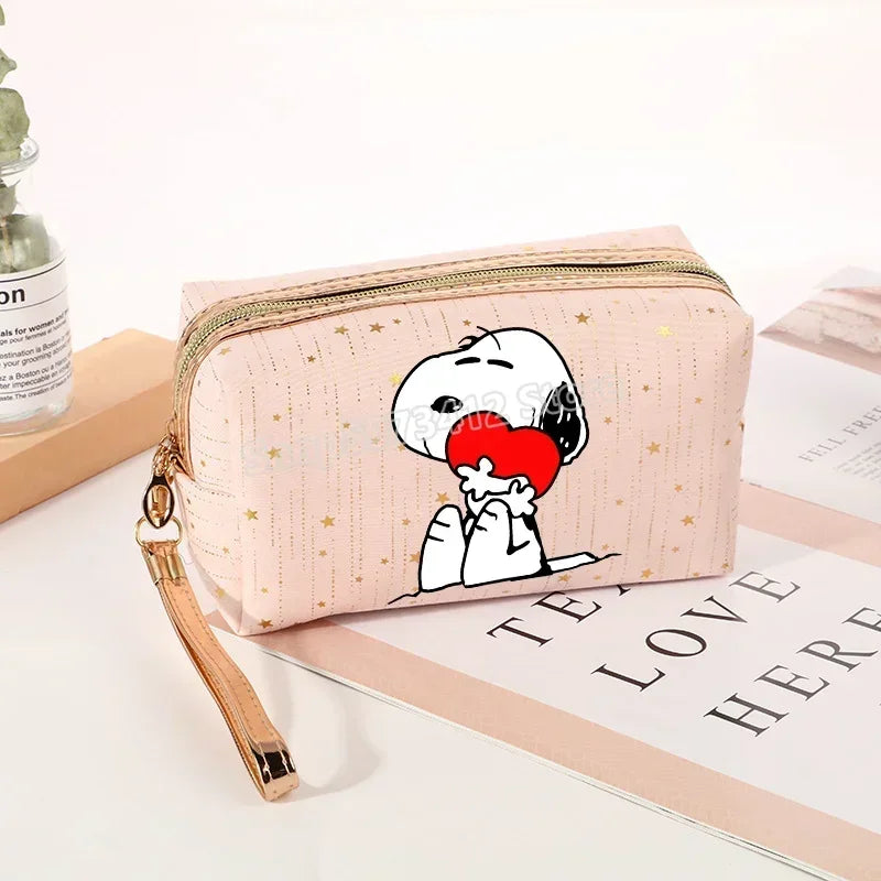 Snoopy Sparkle Cosmetic Bag