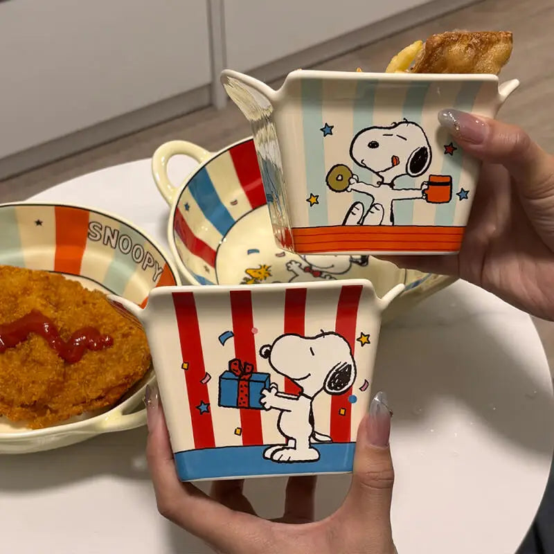Snoopy Takeout Bowl