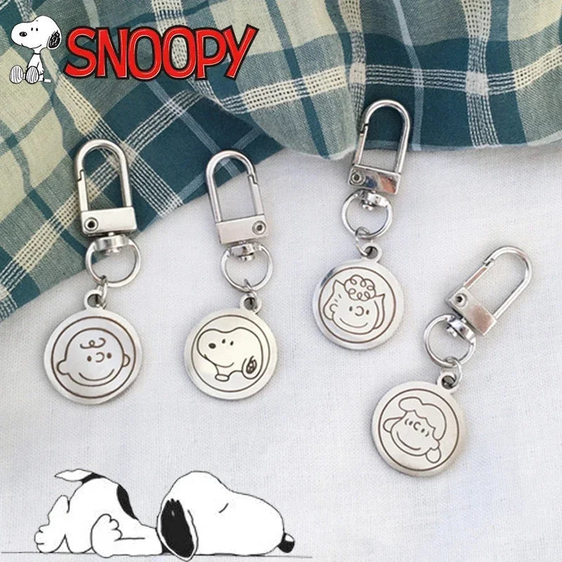 Snoopy Metal Keychain