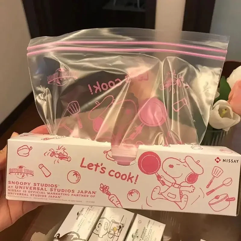 Snoopy Disposable Snaplock Bags