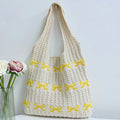 Bow Crochet Bag