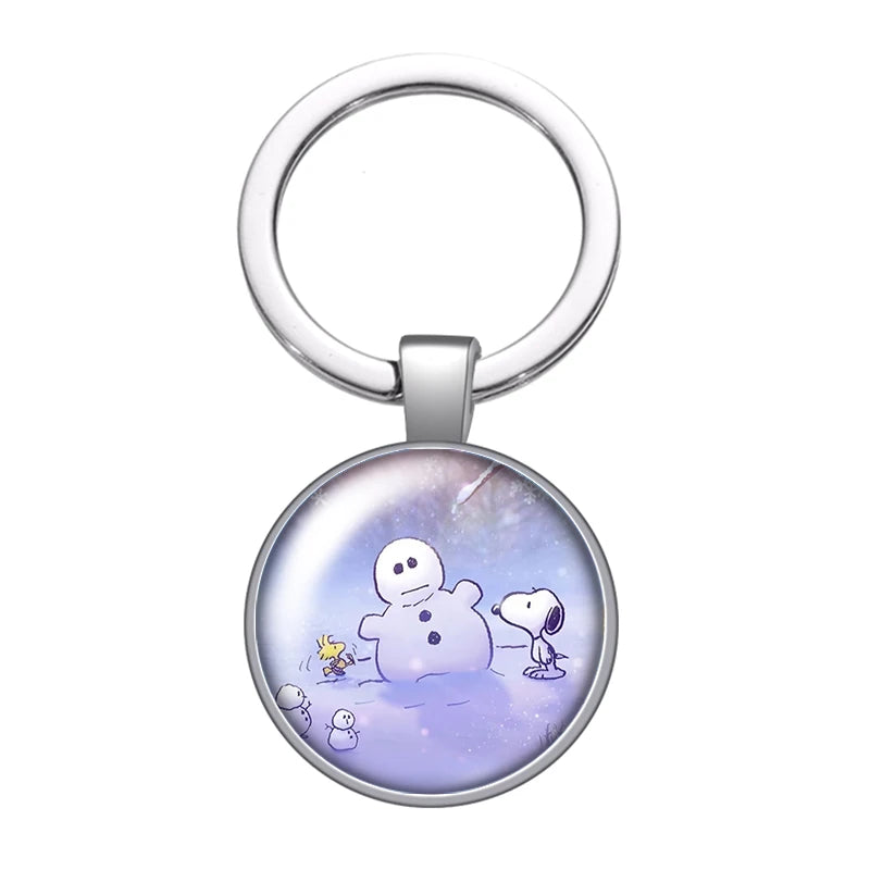 Snoopy Holiday Keychain