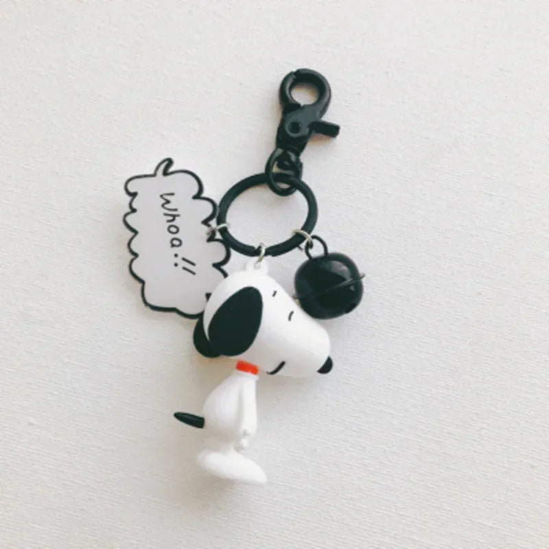 Snoopy Moody Keychain