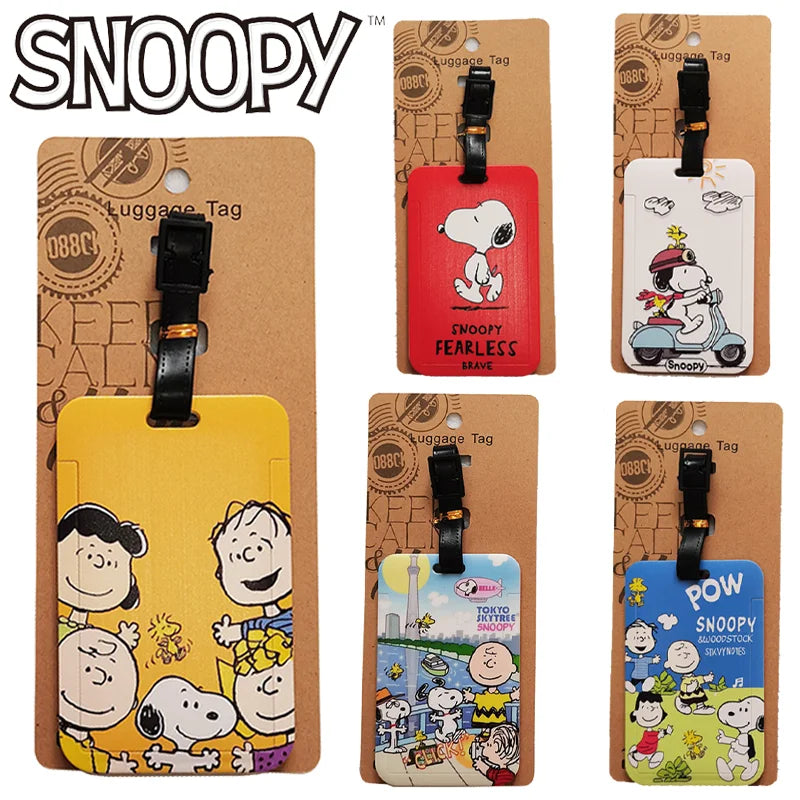 Snoopy & Friends Luggage Tag